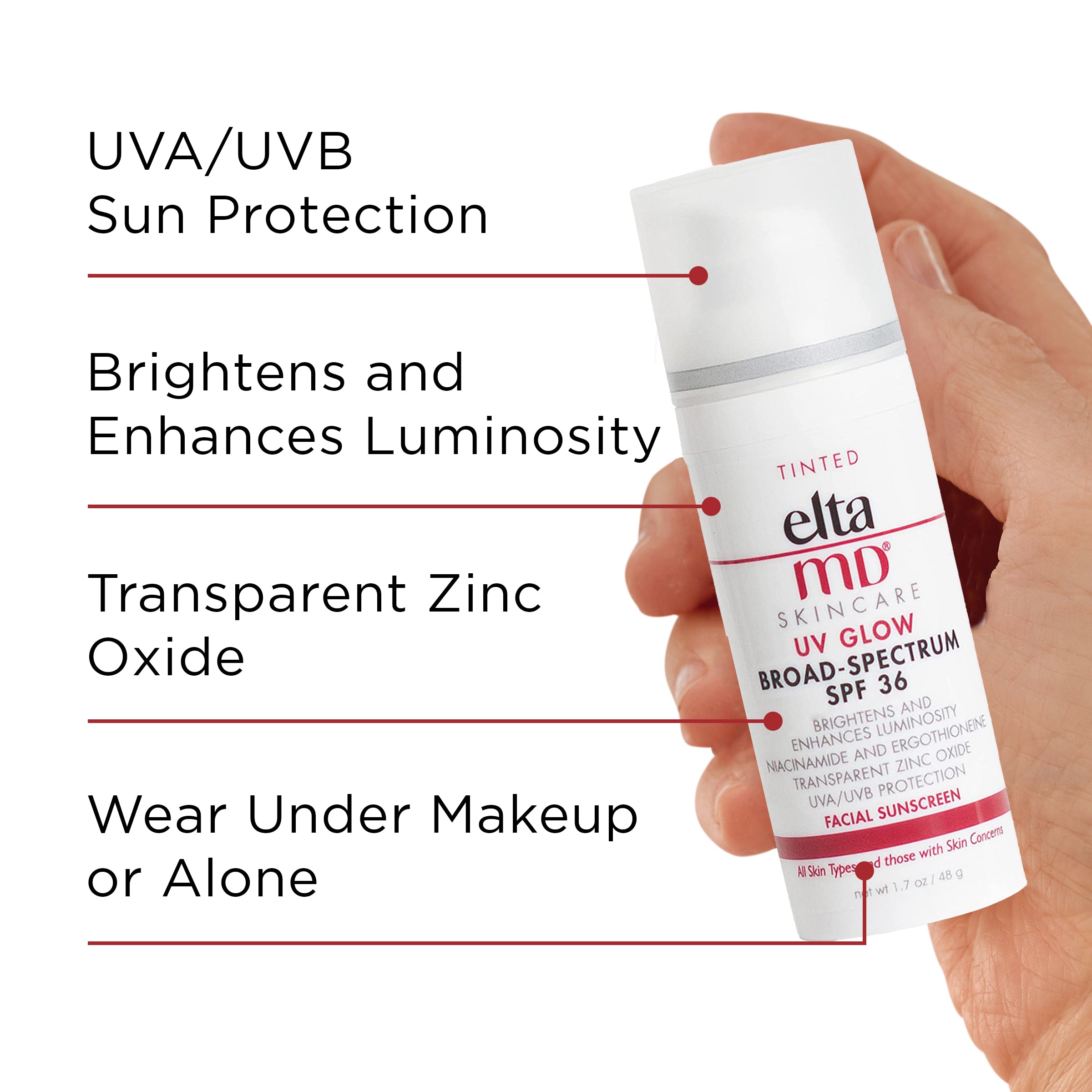 EltaMD UV Glow Broad-Spectrum SPF 36